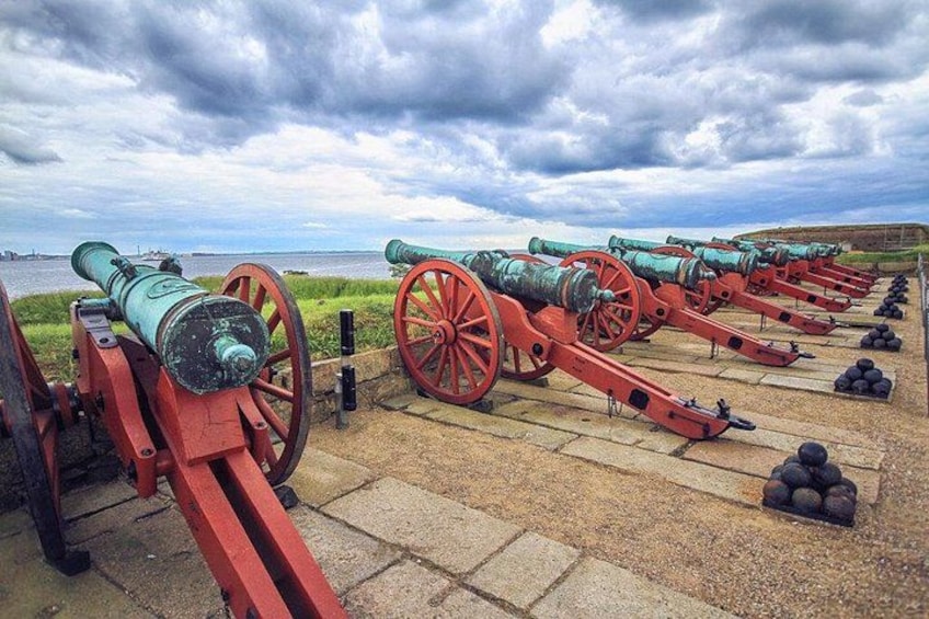 Canons at Kronborg Castle 2