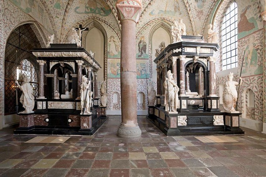 Roskilde Cathedral is a UNESCO World Heritage Site because there are more Kings burried here than in any other church in the World 2