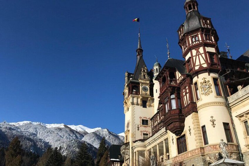 Clear day in January 2