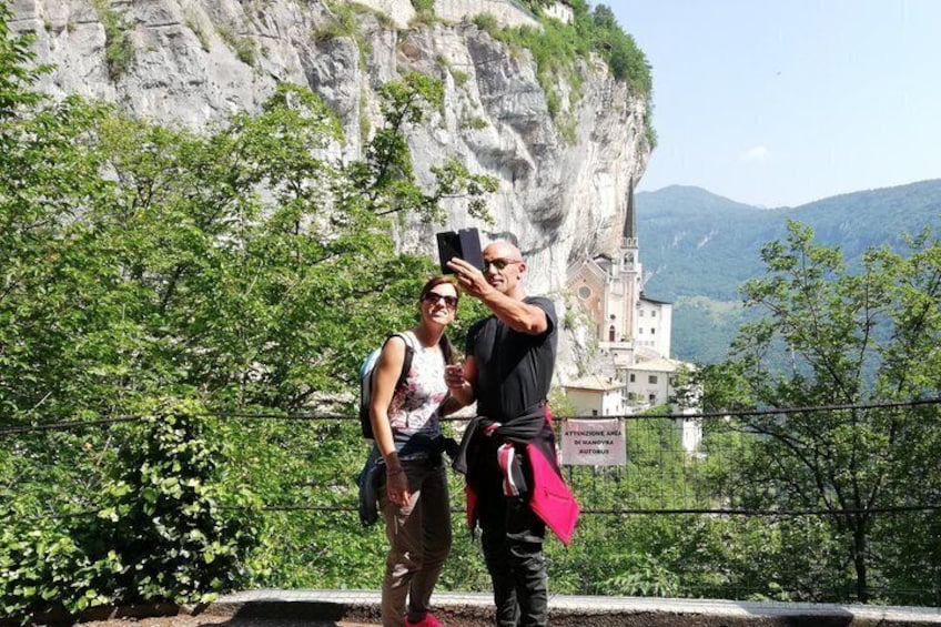 From Verona: Madonna Della Corona, Lazise and Sirmione Lake Tour 1
