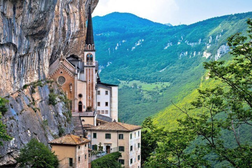 From Verona: Madonna Della Corona, Lazise and Sirmione Lake Tour 1