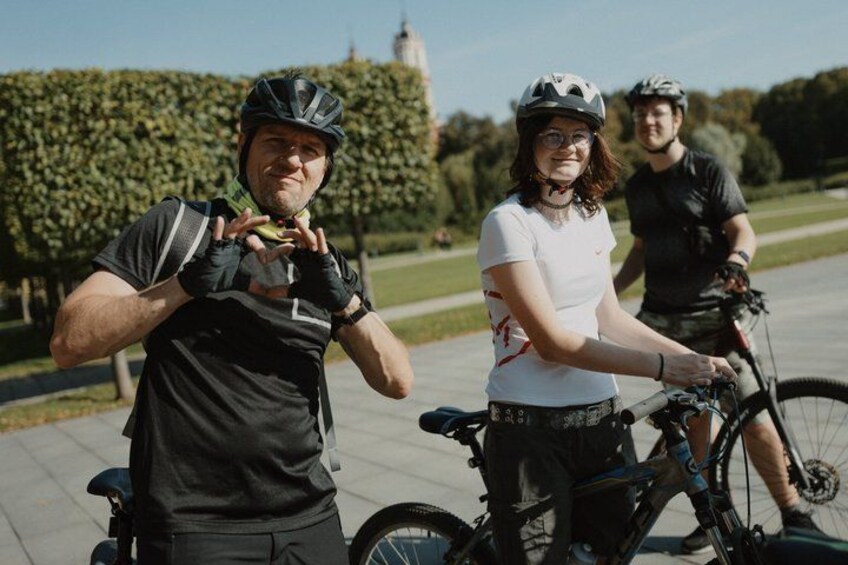 Bike Tour of Vilnius Highlights "Iconic Landmarks & Hidden Gems" 3
