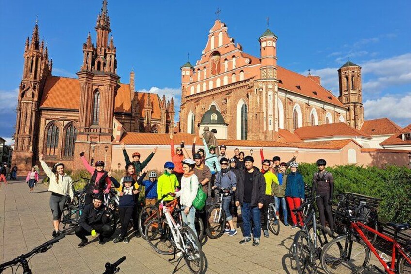 Bike Tour of Vilnius Highlights "Iconic Landmarks & Hidden Gems" 3