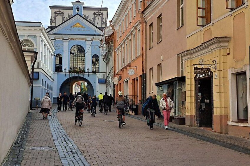Bike Tour of Vilnius Highlights "Iconic Landmarks & Hidden Gems" 3