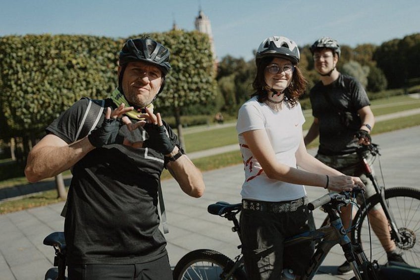 Bike Tour of Vilnius Highlights "Iconic Landmarks & Hidden Gems" 3