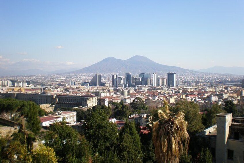 Vesuvius from Naples 1