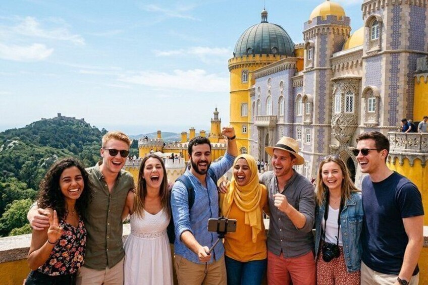 Sintra, Pena, Regaleira, Roca & Cascais Tour with Pick up 2