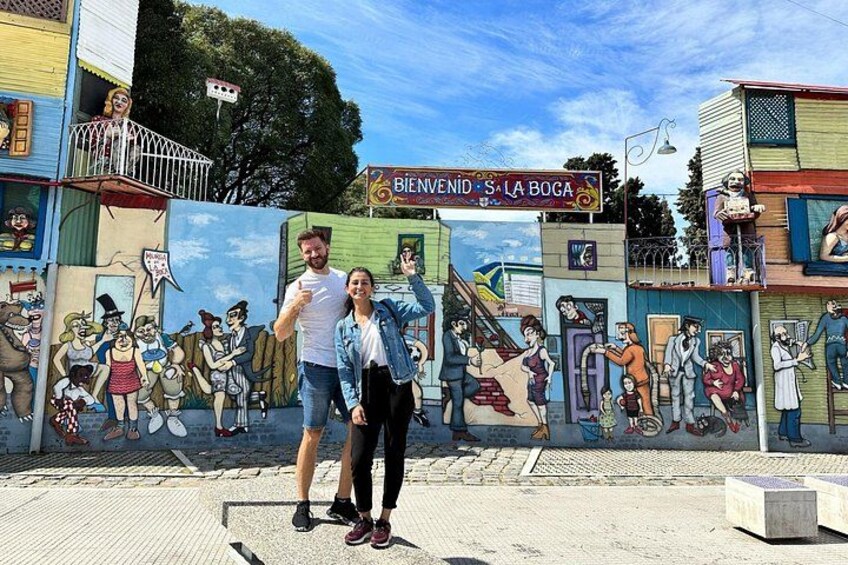 Mural de Bienvenidos a la Boca 4
