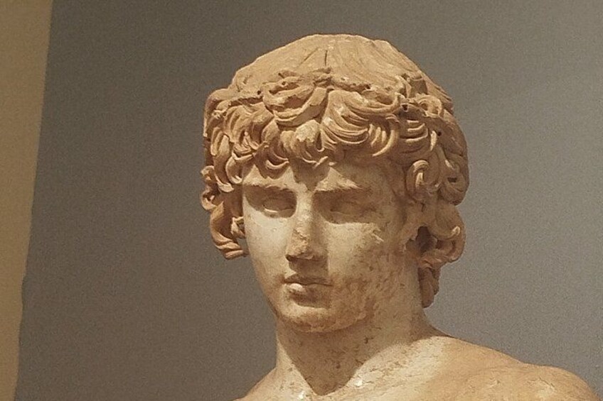 A classical marble bust sculpture. 2