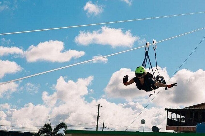 The Monster: America's Longest Zipline, Puerto Rico 1