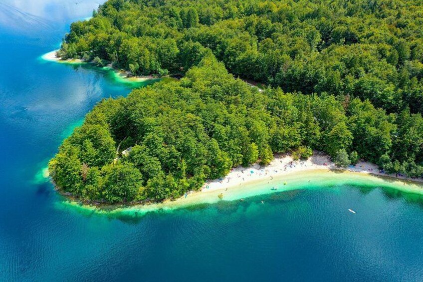 Beach on Bohinj Lake 2