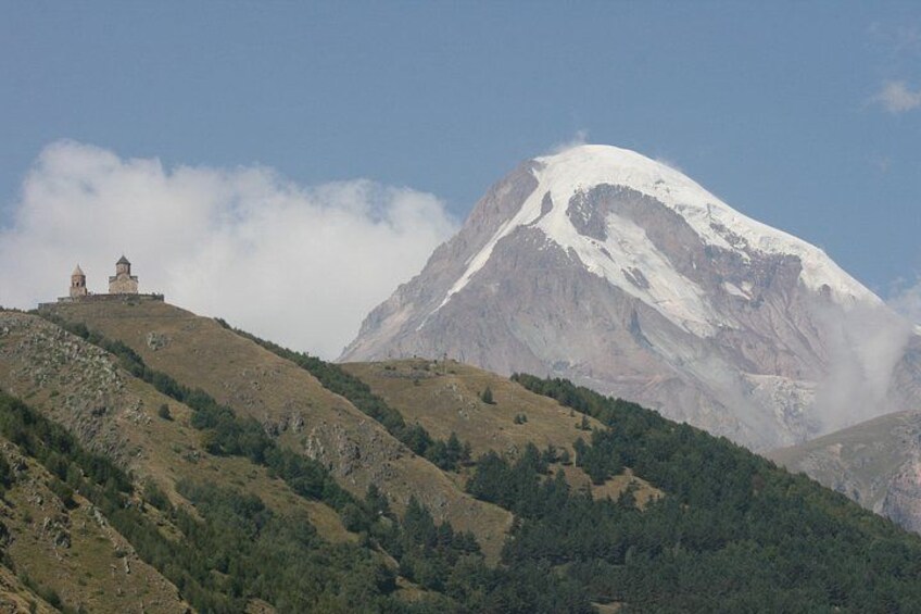 Gergeti Trinity Church and Kazbegi Glacier 5