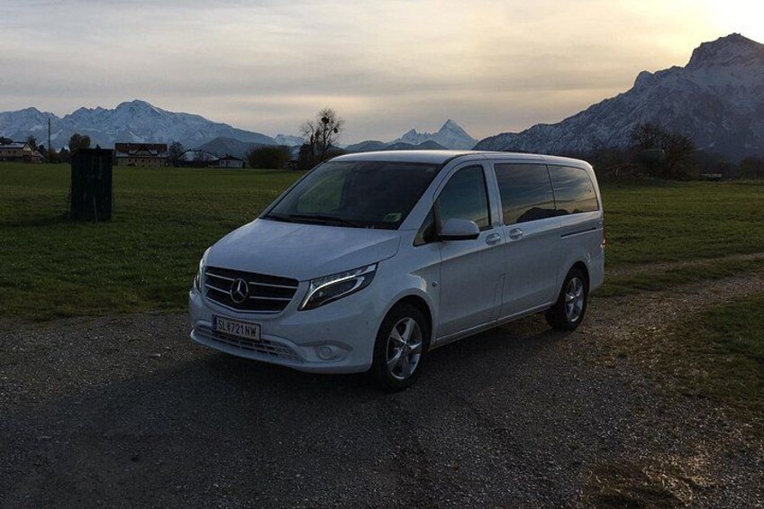 our Mercedes van 4