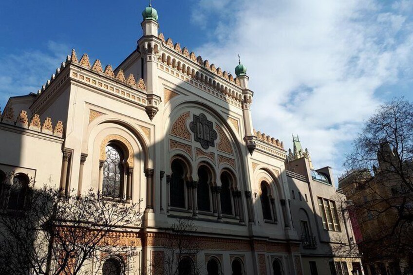 The first reformed synagogue in Prague 4