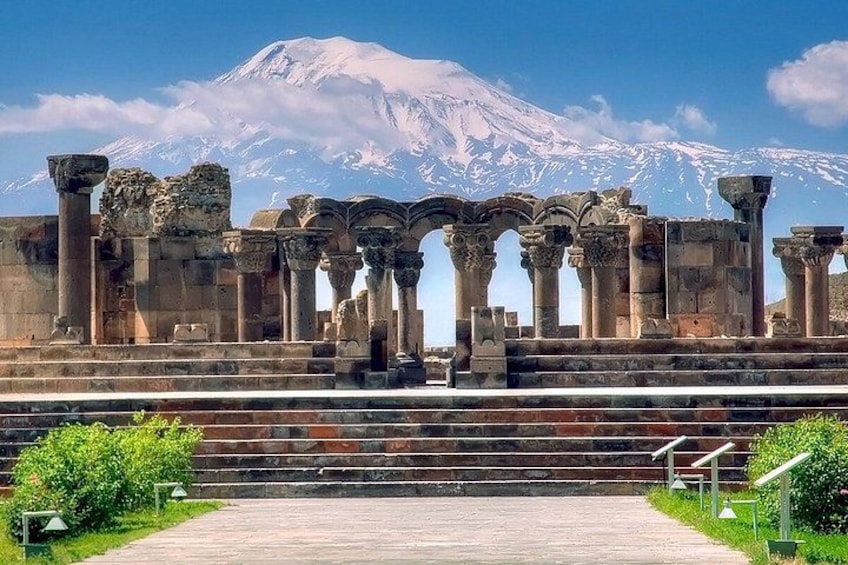Group Tour: Echmiadzin Cathedral & churches, Zvartnots Temple 1