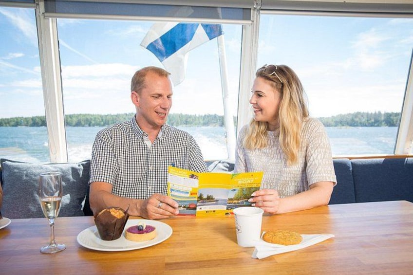See Helsinki on a canal cruise, indoor and outdoor seats 5