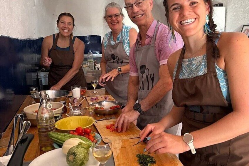 Santorini Family Farm Food & Wine Tour with Cooking Class 5