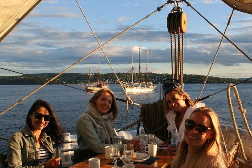 Freinds enjoying the view 1