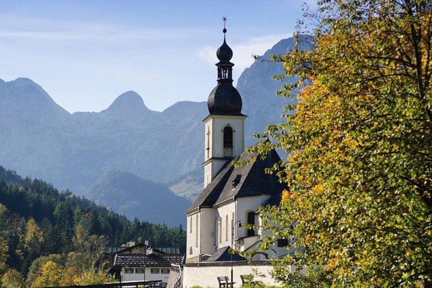 See the Bavarian Alps on the way to Berchtesgaden Salt Mines 2