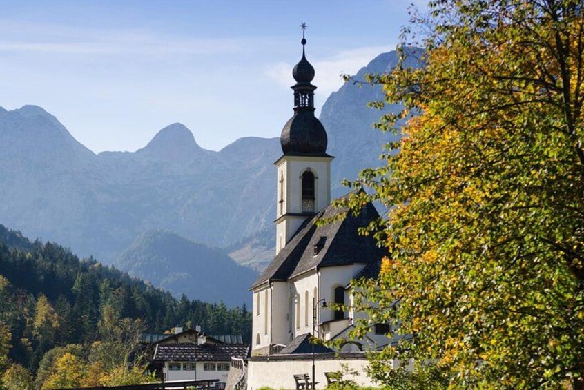 See the Bavarian Alps on the way to Berchtesgaden Salt Mines 2
