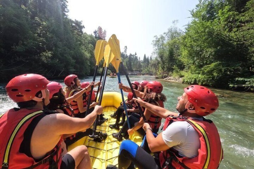 Rafting in Bled 2