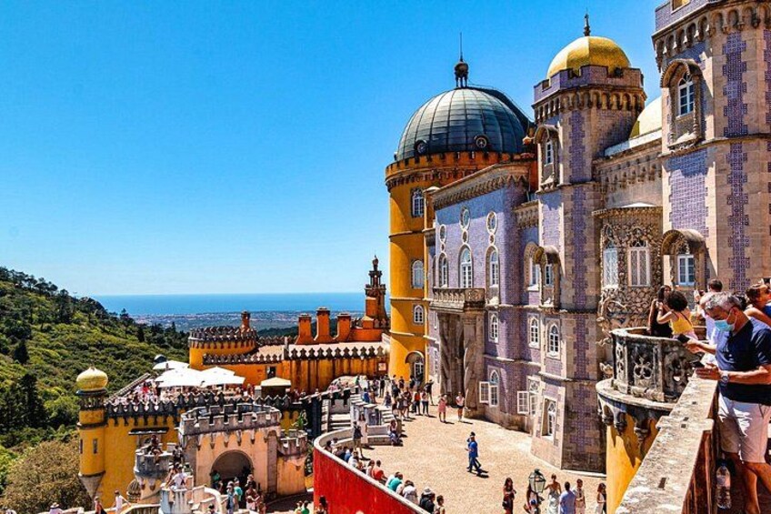 Sintra, Pena Palace, Quinta da Regaleira & Cascais Group Tour 3