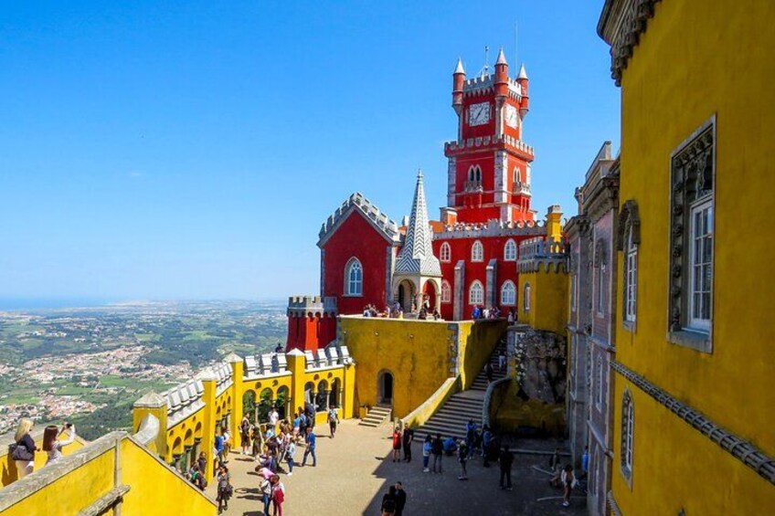 Sintra, Pena Palace, Quinta da Regaleira & Cascais Group Tour 2
