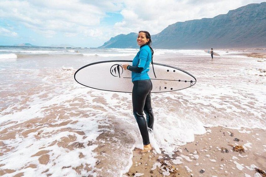 Lanzarote Surfing Session 1