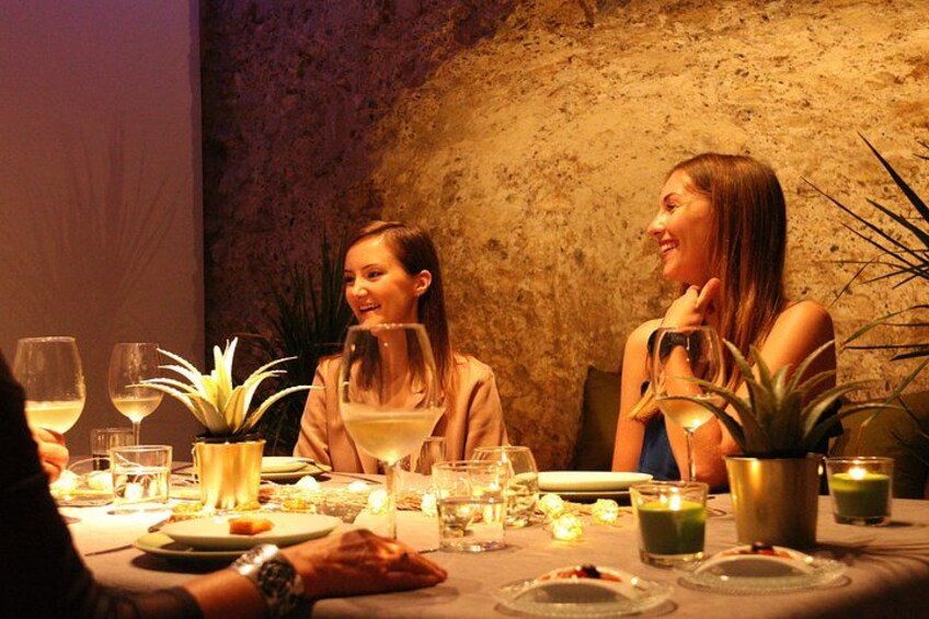 Intimate Candlelit Dining in 11th Century Historic Monument 2