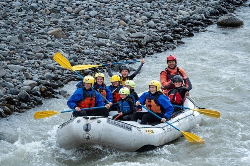 West Glacial River Rafting Tour near Akureyri 5