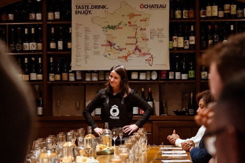 French Wine and Champagne Tasting in Paris 1