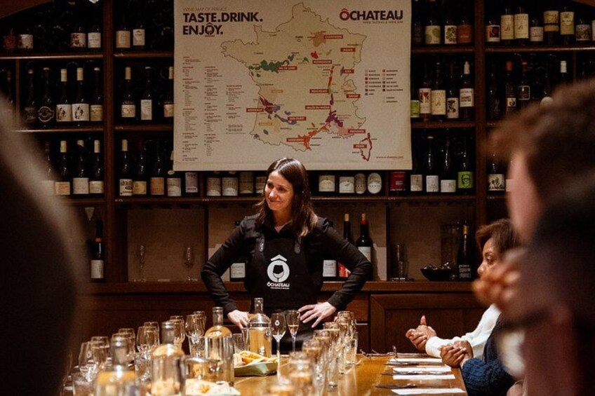 French Wine and Champagne Tasting in Paris 1