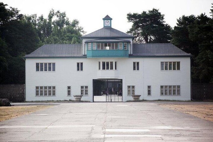 Pass through Tower A, where prisoners would be marched to and from work details 3