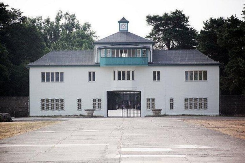 Pass through Tower A, where prisoners would be marched to and from work details 2