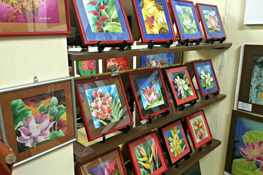 Up close introduction to the art of batik painting 2