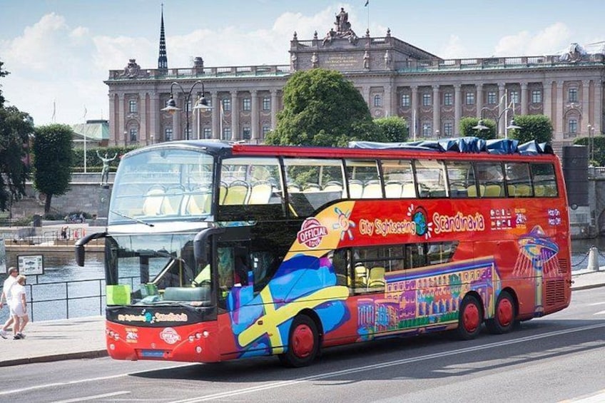 Hop-On Hop-Off Bus and Boat Ticket in Stockholm 1