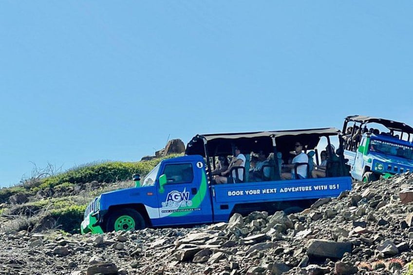 Aruba Jeep Tour: Natural Pool, Caves and Baby Beach Adventure 5
