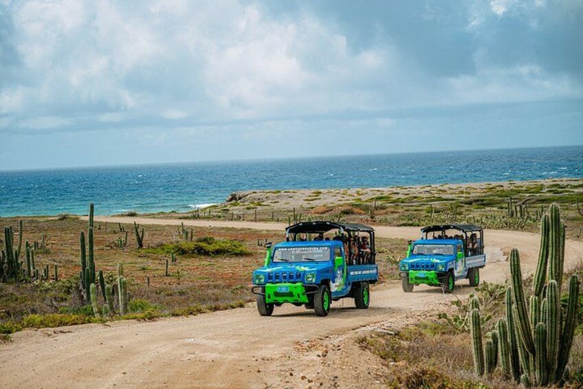 Aruba Jeep Tour: Natural Pool, Caves and Baby Beach Adventure 1