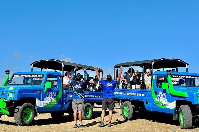 Aruba Jeep Tour: Natural Pool, Caves and Baby Beach Adventure 2