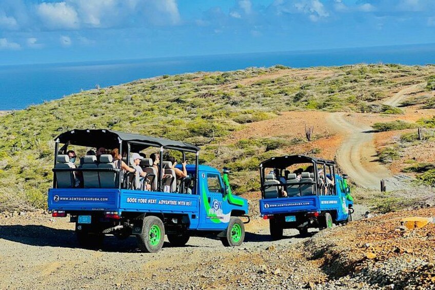 Aruba Jeep Tour: Natural Pool, Caves and Baby Beach Adventure 2