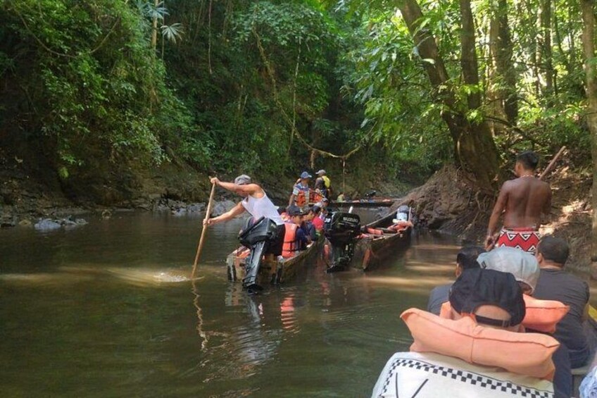 Arrival at Embera Village 3