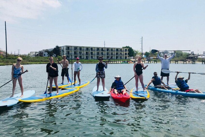 Some in your party can kayak, others can paddleboard 2