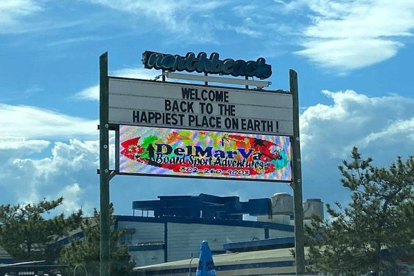 Look for the digital sign upon arrival. Free Parking. 4