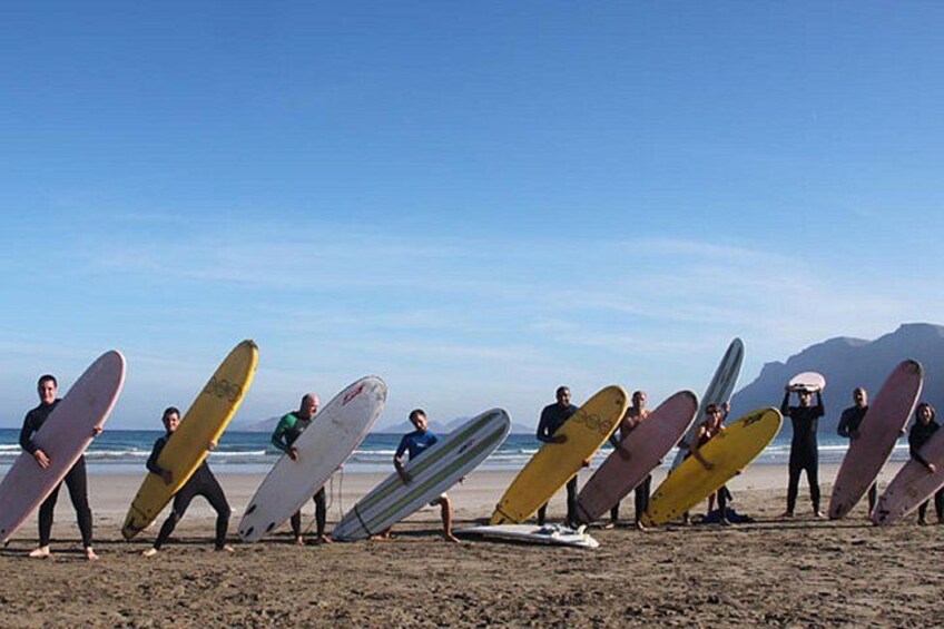 4-Hour Surfing Course for Experienced Surfers in Famara 3