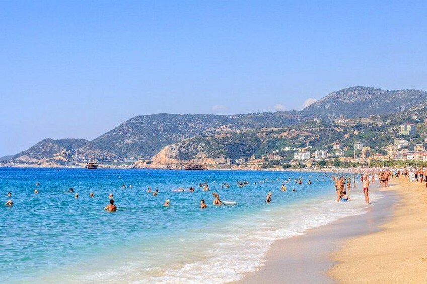 Alanya Catamaran Boat Tour with Sunbathing Swimming & Snorkelling 4