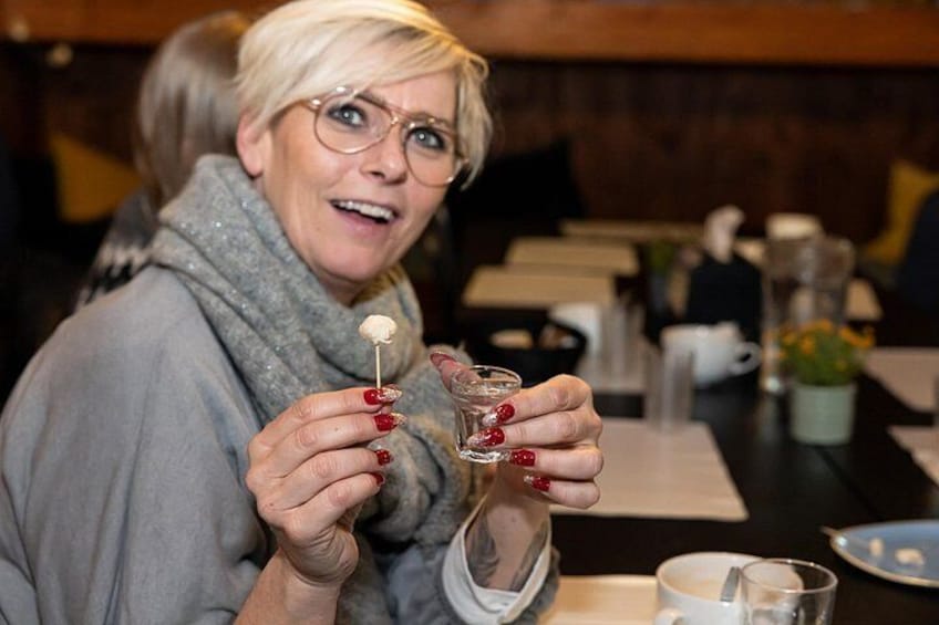 Hákarl - Or fermented shark is a traditional Icelandic speciality, dare yourself on it´s "unique" flavour 2