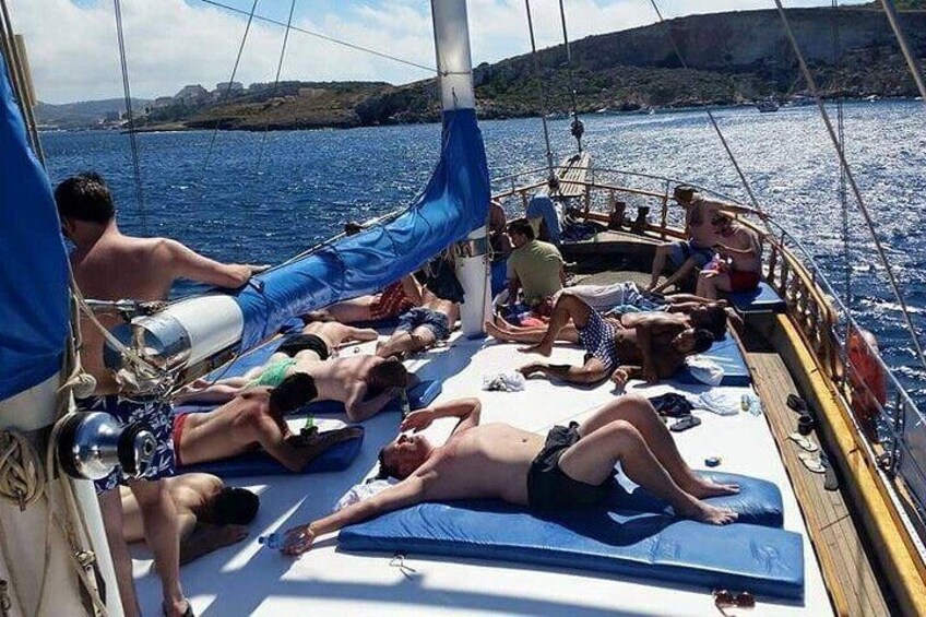 Blue Lagoon & Comino Cruise with Swimming Stops and Sea Caves 2