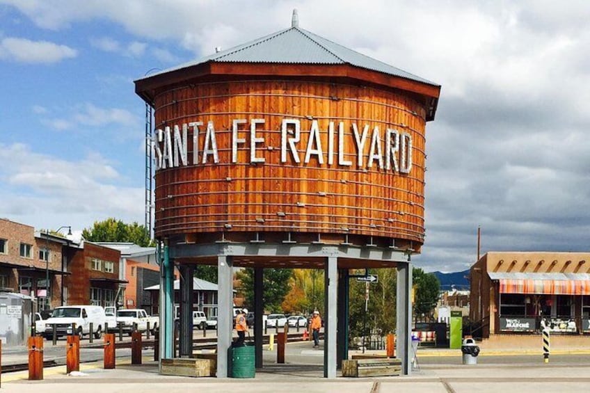 Santa Fe Railyard water tower