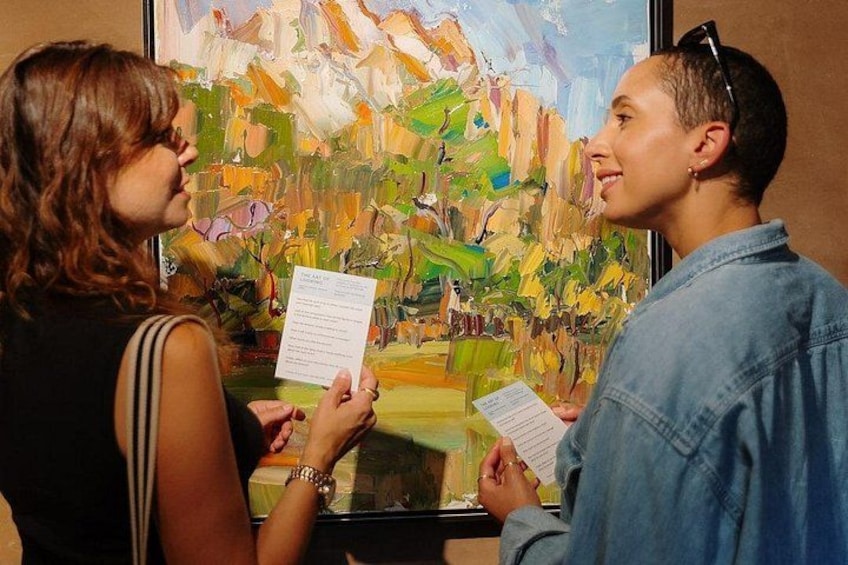 On our Canyon Road tour, we also share tips for analyzing and interpreting art that you can take with you. 3
