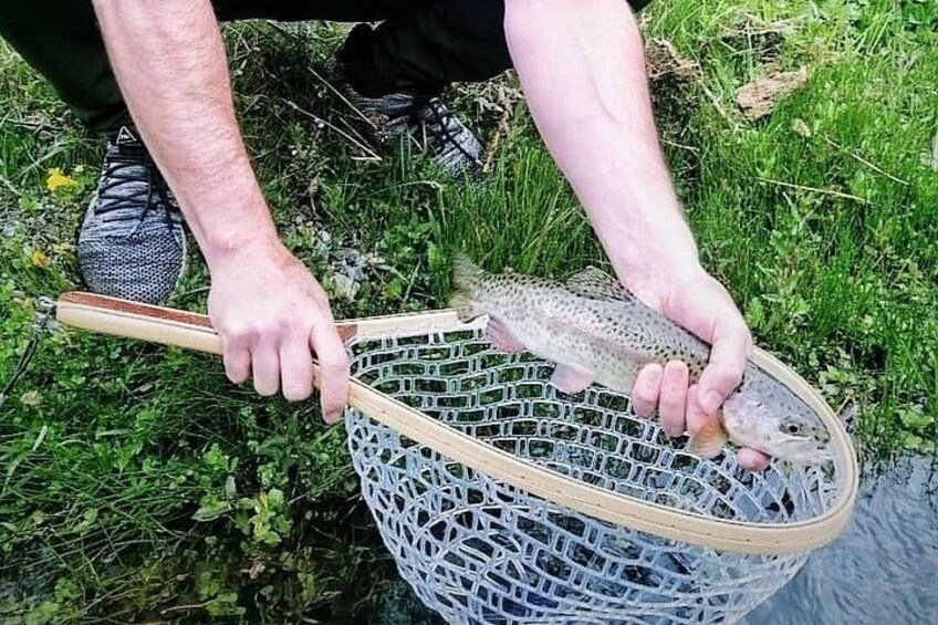 Fly Fishing on Private Andean River Including Barbecue Lunch 5